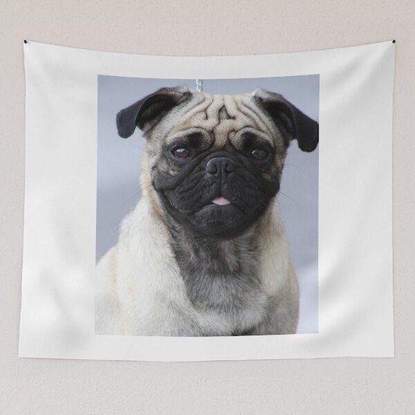Item preview, Cute Portrait of Pug Dog designed and sold by VanGaldo.