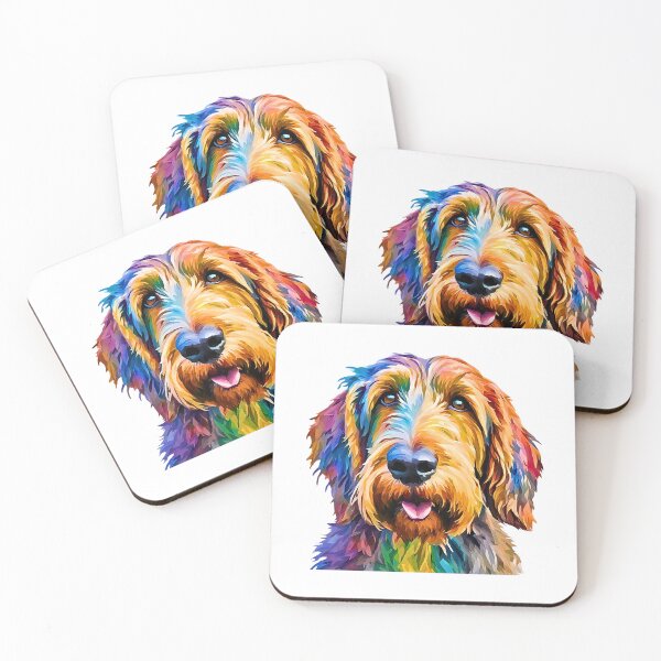 Item preview, Pop-Art Otterhound Impressionism  designed and sold by Fredster1966.