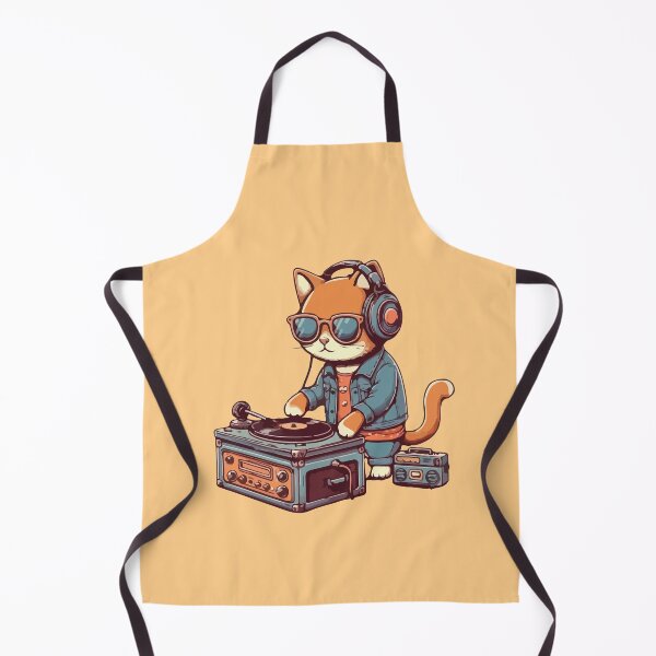 Item preview, Music Lover Kawaii Cat Vintage designed and sold by SOMI SOMI.