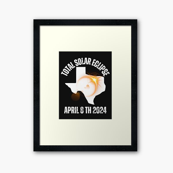 Item preview, Total solar eclipse in Texas ,April 08th 2024 designed and sold by erozzz.