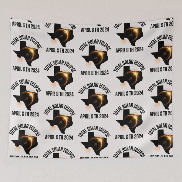 Item preview, Total solar eclipse in Texas ,April 08th 2024 designed and sold by erozzz.