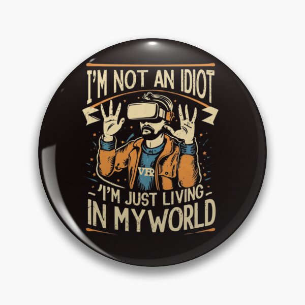 Item preview, virtual reality glasses,iam not AN IDIOT designed and sold by swiftbinaries.