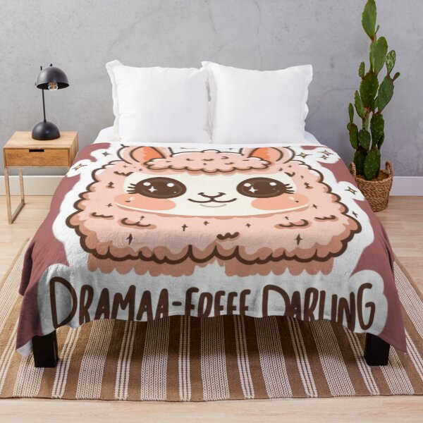 Item preview, Llama Lover: Drama Free designed and sold by OceanProtec.