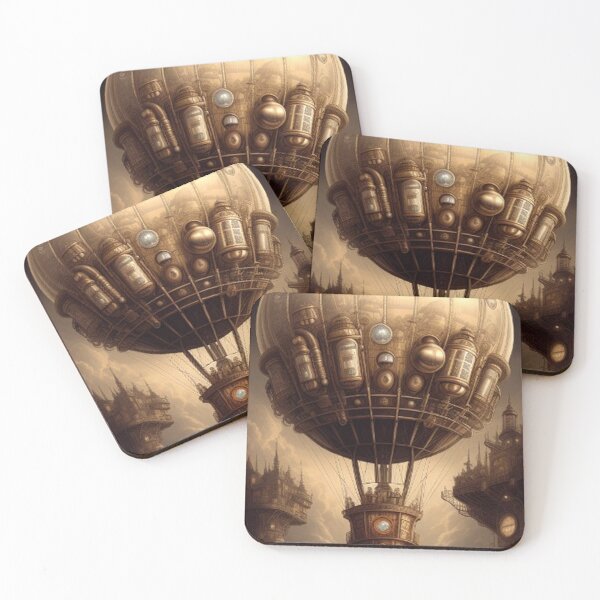 Item preview, Vintage Steampunk Hot Air Balloon designed and sold by TheDarkWardrobe.