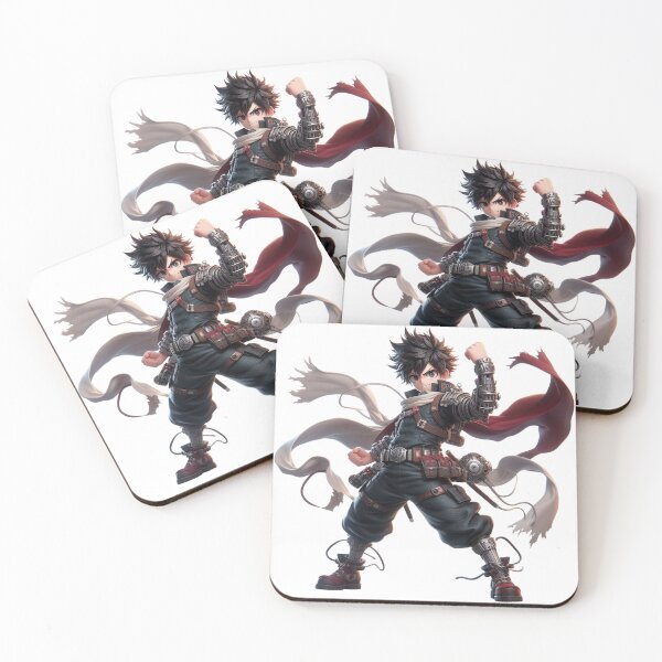 Item preview, Mechanical Valor: The Dynamic Cyberpunk Hero designed and sold by PyxolrStudio.