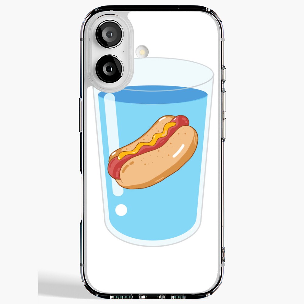 Hotdog Flavoured Water Sticker