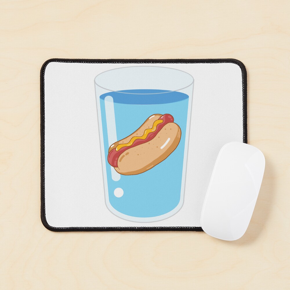 Hotdog Flavoured Water Sticker