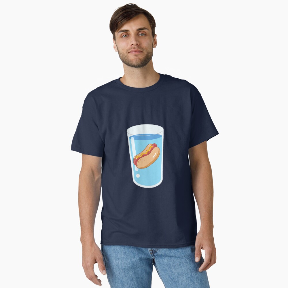 Hotdog Flavoured Water Sticker