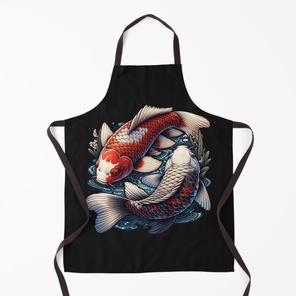 Item preview, Pair of Colorful Koi Fish designed and sold by HippieFarms11.