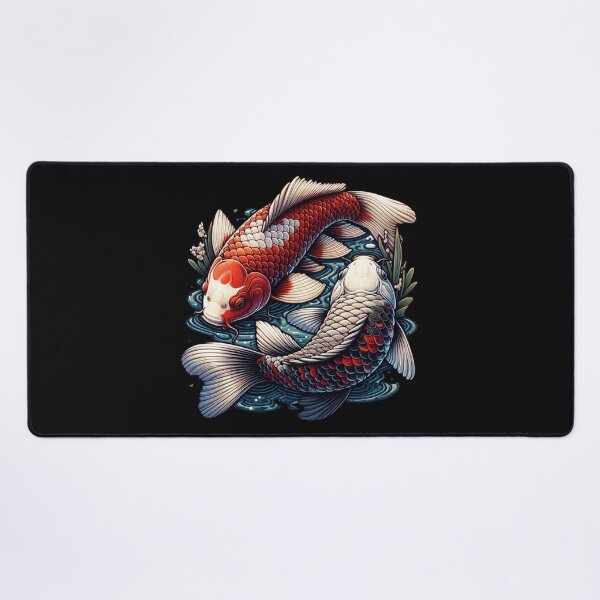 Item preview, Pair of Colorful Koi Fish designed and sold by HippieFarms11.