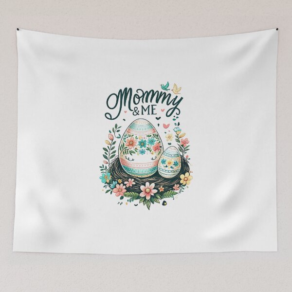 Item preview, Mommy and Me Bunny Rabbit Cute Easter T-Shirt designed and sold by MAPDDesigns.