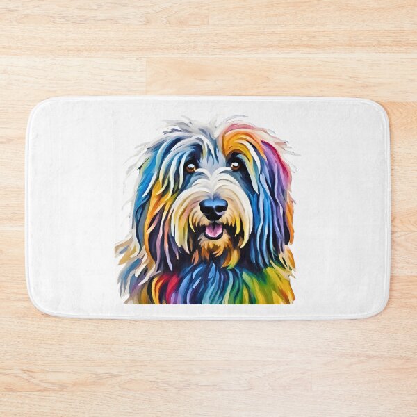 Item preview, Pop-Art Bergamasco Sheepdog Impressionism  designed and sold by Fredster1966.