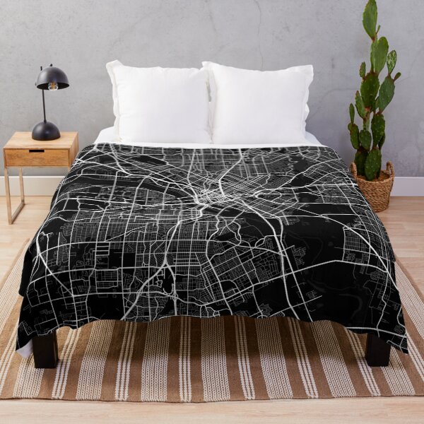 Item preview, Dallas City Map of Texas, USA - Full Moon designed and sold by deMAP.