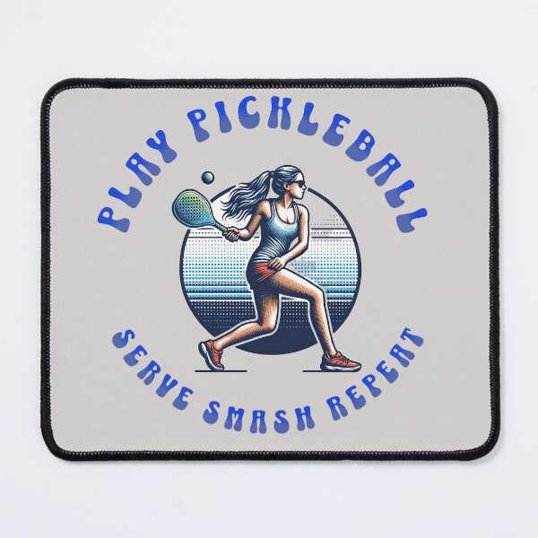 Item preview, Play Pickleball, Serve, Smash, Repeat designed and sold by Katrina Kotlarski.