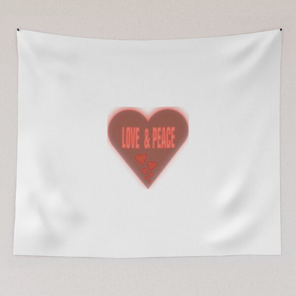 Item preview, Love and Peace Heart designed and sold by ridthestigma.