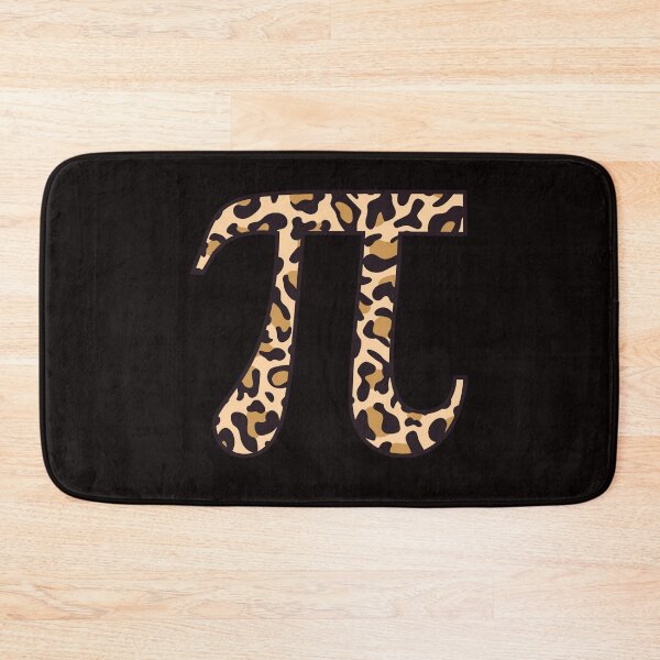Item preview, Wild Pi: Leopard Print Pi Symbol  designed and sold by Seedcap7.