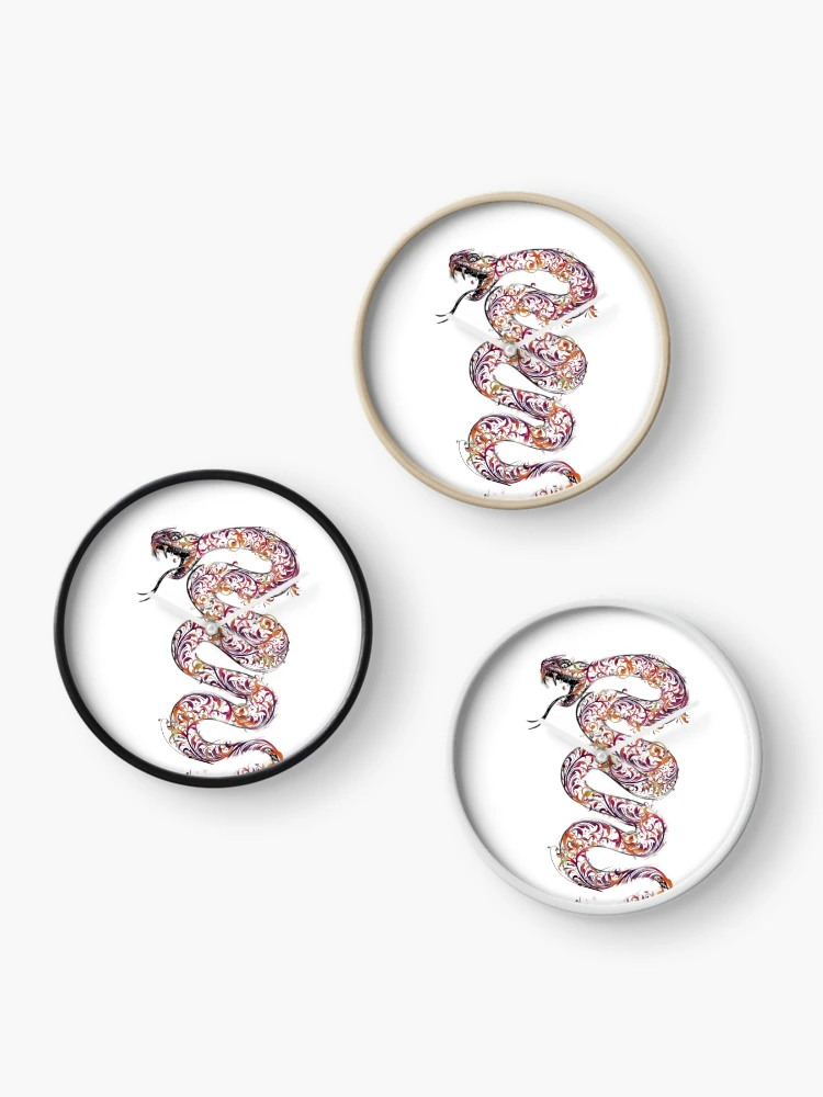 Thumbnail 3 of 4, Clock, Royal python designed and sold by Ranikhan.