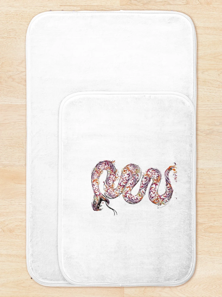 Thumbnail 5 of 6, Bath Mat, Royal python designed and sold by Ranikhan.