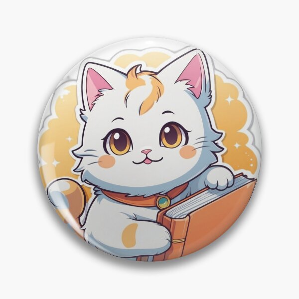 Item preview, Cute Reader Kitty designed and sold by Universe-Aliens.
