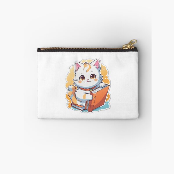 Item preview, Cute Reader Kitty designed and sold by Universe-Aliens.