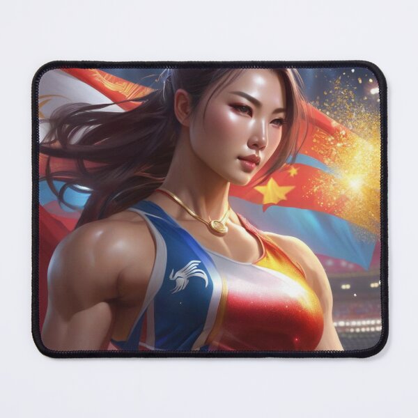 Item preview, Chinese Discus Thrower designed and sold by Toonlympics.
