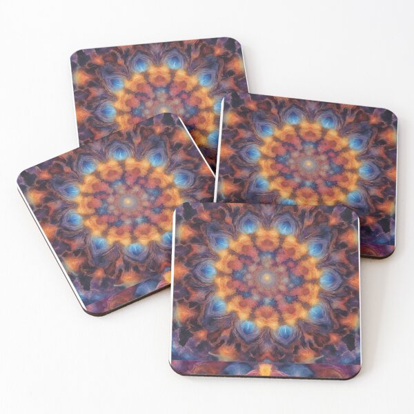 Item preview, DROP DOWN RPE FLORAL ABSTRACT Blue Marble Alcohol ink  lent Synthetic designed and sold by Catana lover.
