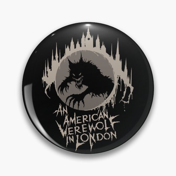Item preview, An American Werewolf in London gothic white designed and sold by LapinMagnetik.