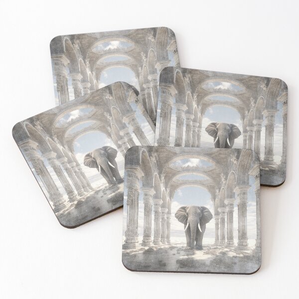 Item preview, Dreaming of Elephants designed and sold by Elisabeth Lucas.