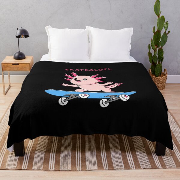Item preview, Axolotl Skateboard designed and sold by Kimprut.