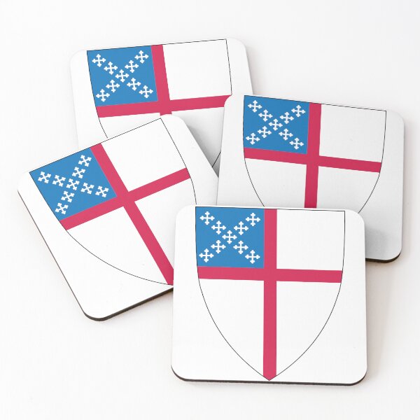 Item preview, Episcopalian Church Shield Logo designed and sold by AmenAmenAmen.