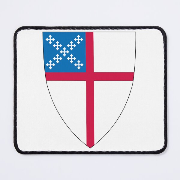 Item preview, Episcopalian Church Shield Logo designed and sold by AmenAmenAmen.