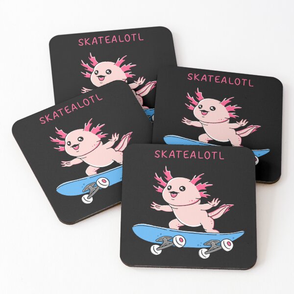 Item preview, Axolotl Skateboard designed and sold by Kimprut.