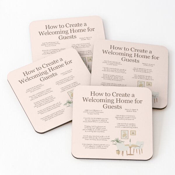 Item preview, How to Create a Welcoming Home for Guests designed and sold by TFHStore.