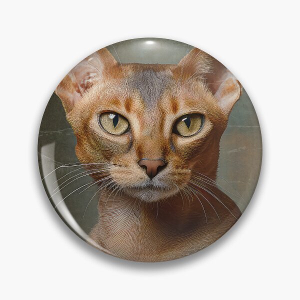 Item preview, Elegant Abyssinian Cat designed and sold by Elisabeth Lucas.