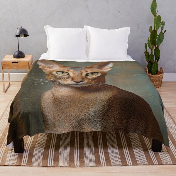 Item preview, Elegant Abyssinian Cat designed and sold by Elisabeth Lucas.