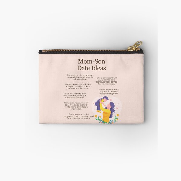 Item preview, Mom and Son Date Ideas designed and sold by TheFocusedShop.