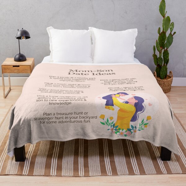 Item preview, Mom and Son Date Ideas designed and sold by TheFocusedShop.