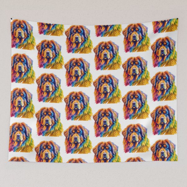 Item preview, Pop-Art Tibetan Mastiff Impressionism  designed and sold by Fredster1966.