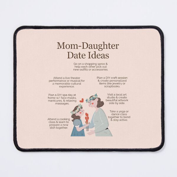 Item preview, Mom and Daughter Date Ideas designed and sold by TFHStore.