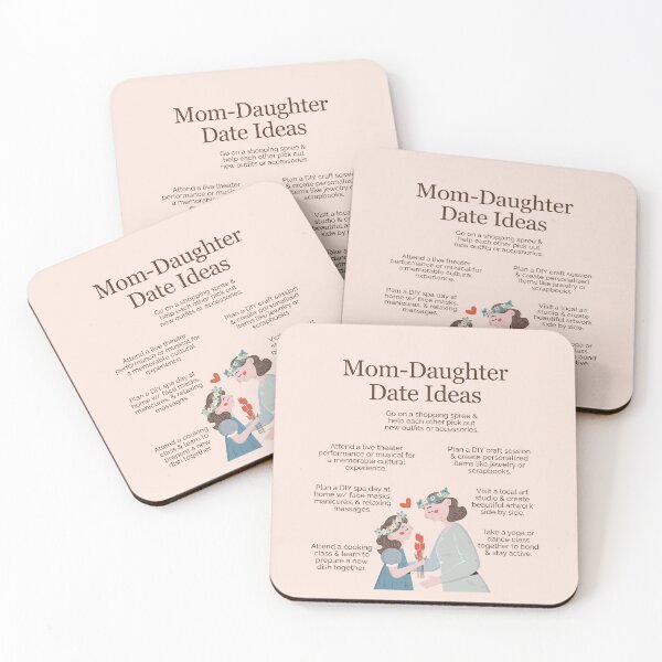 Item preview, Mom and Daughter Date Ideas designed and sold by TFHStore.
