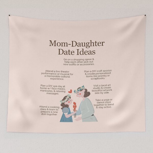 Item preview, Mom and Daughter Date Ideas designed and sold by TFHStore.