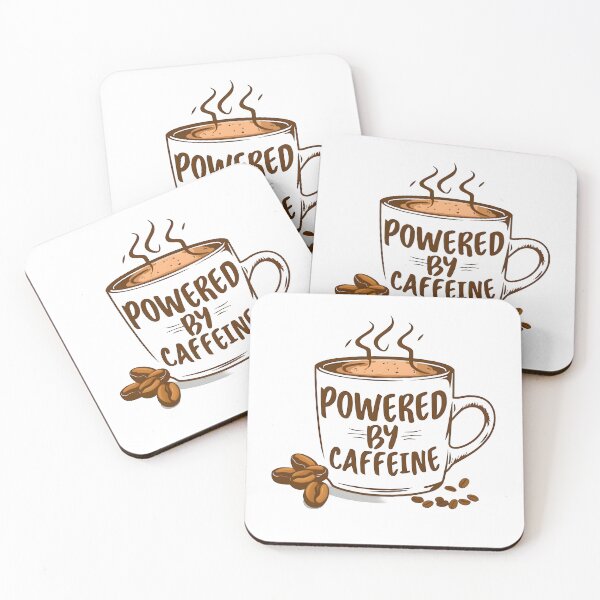 Item preview, Caffeine Powered, Coffee Aroma, Coffee beans designed and sold by TrueArtVibes.