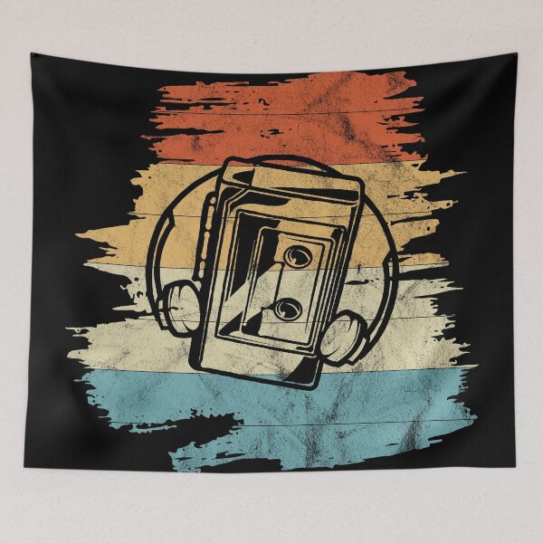 Item preview, Portable Cassette Tape Player, Retro designed and sold by PaulSDesign.