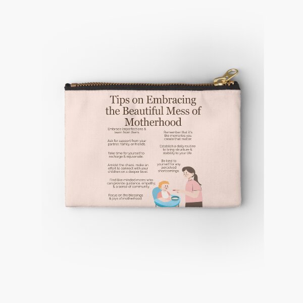 Item preview, Tips on Embracing the Beautiful Mess of Motherhood designed and sold by TheFocusedShop.