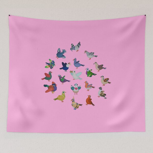 Item preview, Wild Pigeons designed and sold by Poly Simplified.