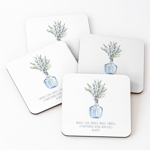 Item preview, Where love abides, peace thrives.  A nurturing home nurtures hearts. designed and sold by TFHStore.