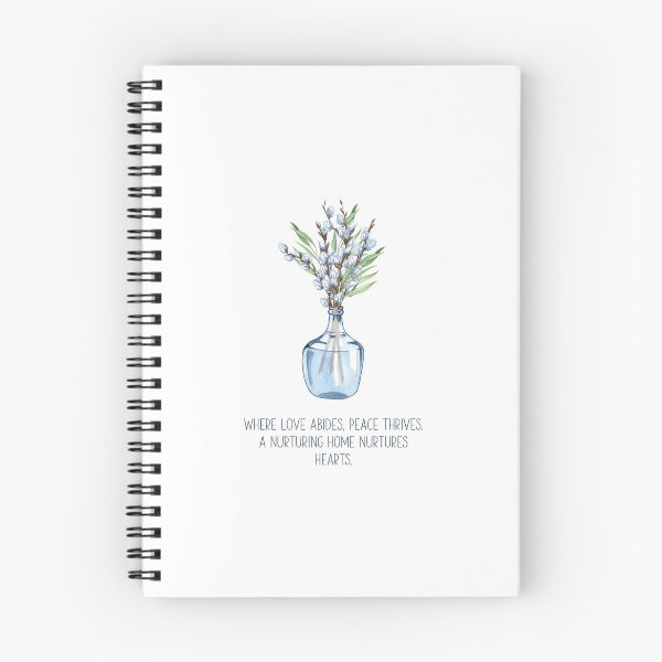 Item preview, Where love abides, peace thrives.  A nurturing home nurtures hearts. designed and sold by TheFocusedShop.