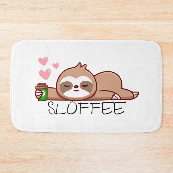 Item preview, Sloth and Coffee - A Cute and Funny designed and sold by Hill Strom.