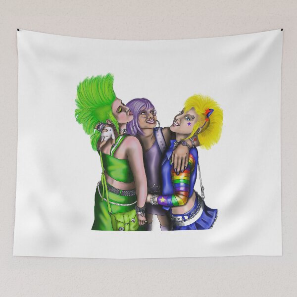 Item preview, Punk Rainbow Brite designed and sold by TanyaRomeo.