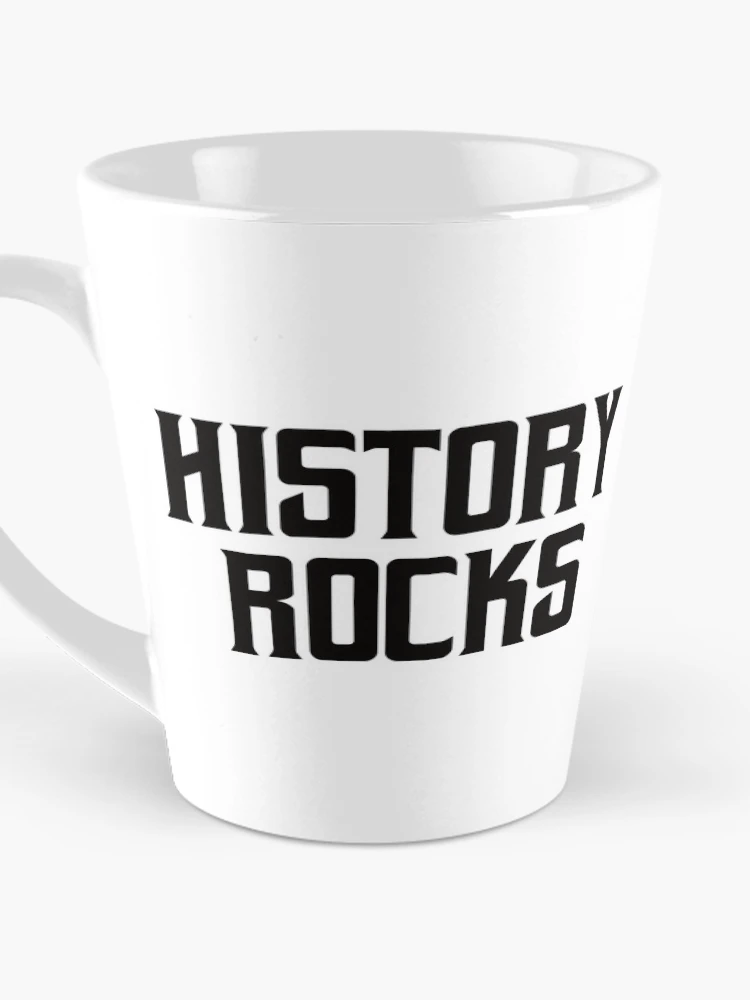 Thumbnail 3 of 4, Coffee Mug, History Rocks designed and sold by teesaurus.